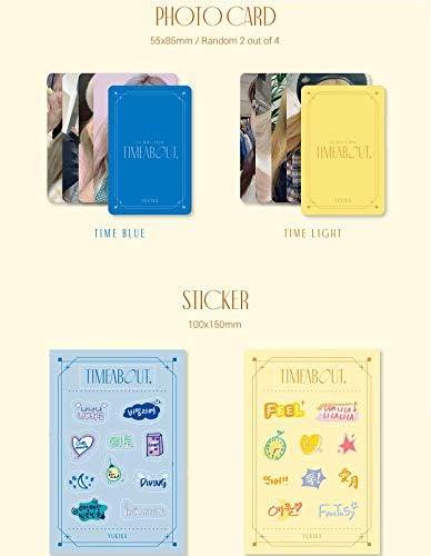 Miniatura 7 de YUKIKA - Timeabout (1er Mini álbum) Time Light Ver. Álbum+Póster plegado