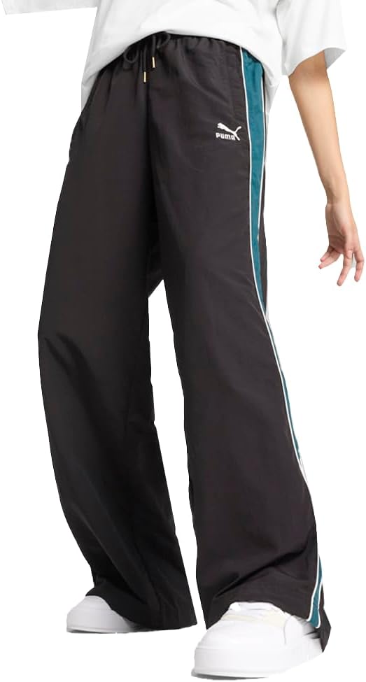 PUMA Mens T7 Play Paris Pants Casual - Black - Size L