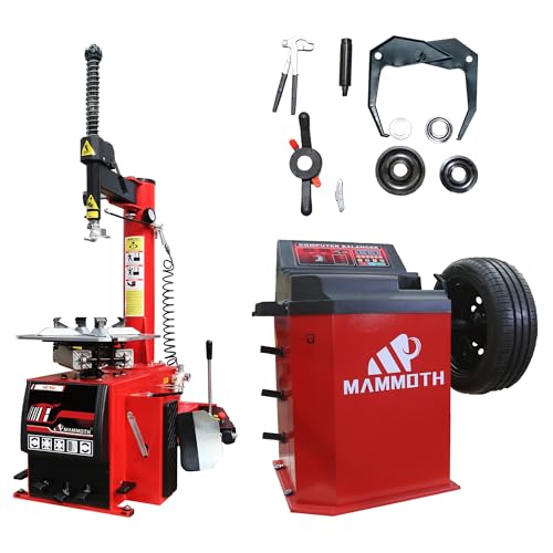 MEMMAREX Tire Machine and Balancer Combo