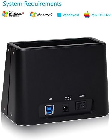 Wavlink USB 3.0 Single Bay External Hard Drive Docking Station Support 2.5 and 3.5 inch HDD and SSD
