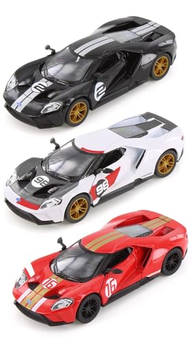 Modelo Ford GT Heritage KiNSMART 1:26 5 pulgadas miniatura 1