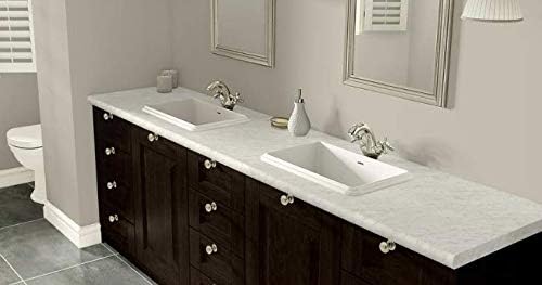 48 in. x 96 in. Laminate Countertop Sheet in White Carrara Fine Velvet Texture Finish