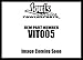 Wiseco Piston VIT005 TI INT VALVE YZ/WR250F