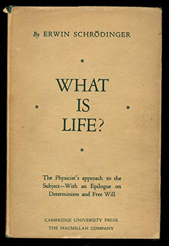 What is life?: The physical aspect of the livin... B0007IV9WS Book Cover