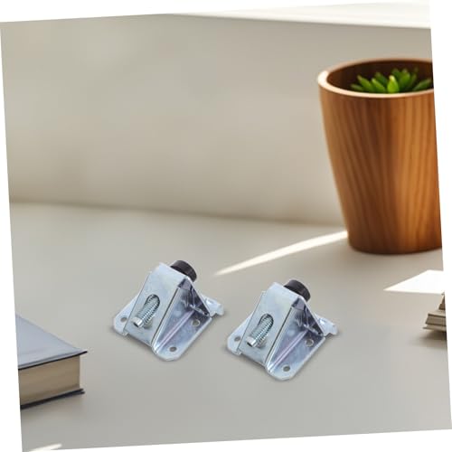 Patas regulables resistentes para muebles soporte lateral plateado de mesas de comedor 8