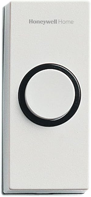Honeywell Home RPW101A1003/A RPW101A1003 Wired Push Button, Large, White