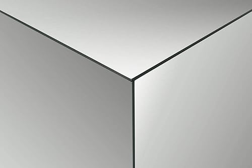 Miniatura 8 de SONOROUS Mesa Auxiliar Premium de Vidrio Templado - Mesita de Noche de Lujo y Mesita de Cama para Dormitorio o Sala de Estar - Mesa de Extremo de