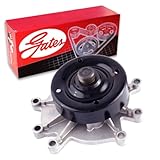 Gates Engine Water Pump compatible with Dodge Dakota 3.7L 4.7L V6 V8 2000-2011