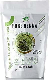 200 Grams - 100% Pure Henna Powder For Hair Dye - Red Henna Hair Color, Best Red Henna For Hair - The Henna Guys