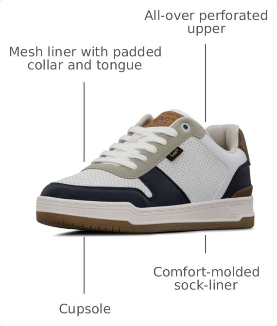 Image of Lee Men's Specter Retro Court Sneaker