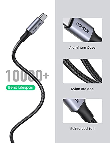 UGreen Cabo Celular USB C Carregador Rápido Android 3m
