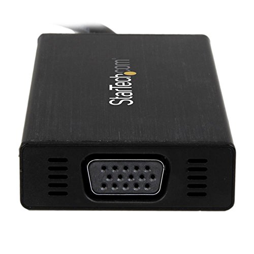Startech Usb 3.0 To Vga External Monitor Graphics Adapter With 3-Port Usb Hub 3.0 Mini Dock (Usb32Vgaeh3) #TOP3