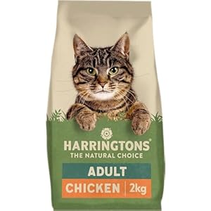 Harringtons Complete Dry Adult Cat Food Chicken 2kg (Pack of 4) – Tasty Natural Goodness