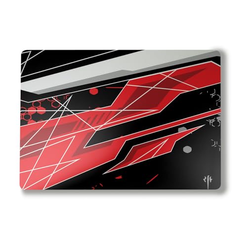 Image of Laptop Skin Compatible with Alienware M18 R2 (2024) - Racing Chaos - Premium 3M Vinyl Protective Wrap Decal Cover - Easy to Apply | Crafted in The USA by MightySkins