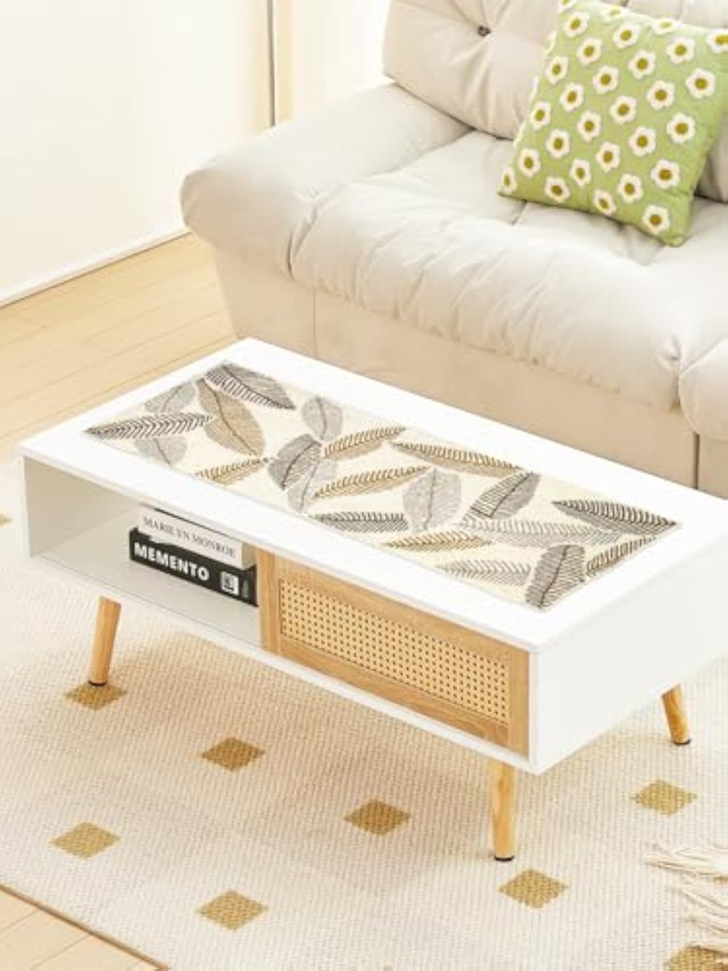 Center Table Runner for Coffee, Dining Table - 14x36 Inch - Printed Table Runner