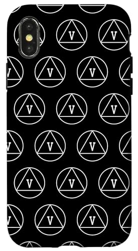 Sober Milestone Collective AA Recovery 5�N �X�}�z�P�[�X iPhone X/XS �p