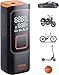 Produktbild VEVOR Tragbarer Luftkompressor 19 Zylinder Mini Reifenpumpe 3 STK. 2600 mAh Wiederaufladbarer Elektrischer Kompressor Fahrradpumpe 160PSI Luftpumpe mit Manometer für Auto Fahrrad Motorrad Bälle