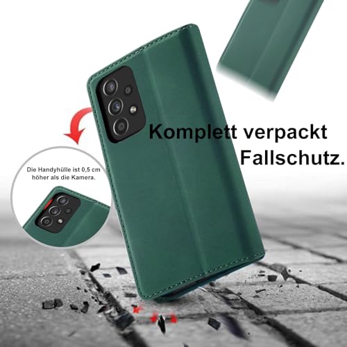 Protection d'écran et étui Samsung A72 vert pour éviter les rayures de clés - 2