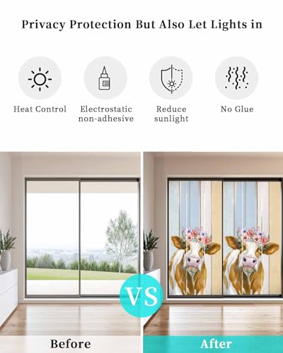 Vinilo decorativo para ventana estilo vitral 17.7"x39" amarillo miniatura 5