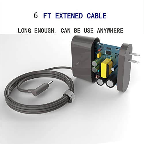 Power Cord For Dyson Vacuum Cleaner V6 V7 V8 Dc58 Dc59 Dc61 Dc62 Sv03 Sv04 Sv06 Sv07 Ord Free-Handhelds Stick Vacuum Charger Model# 205720-02 Output:26.1V-780Ma #TOP5