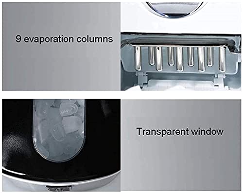 MHGD Eismaschine Arbeitsplatte 16 kg EIS in 24 Stunden Elektrische Eismaschine Perfekt für Zuhause/Küche/Büro – Bild 6