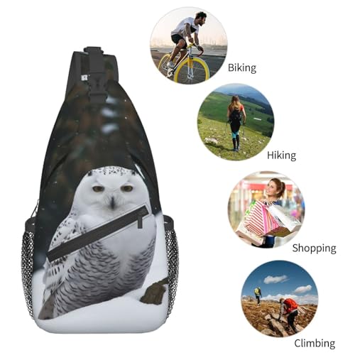 Mochila tipo bandolera Snow Owl para senderismo miniatura 5