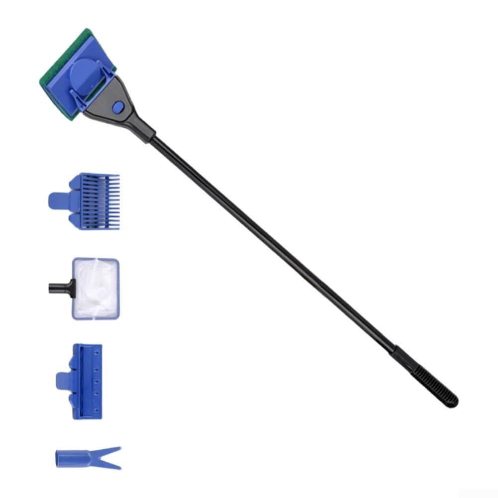 Kit Acuario 6 Piezas Cepillo Rastrillo Red Kit Acuario 6 Piezas(3-in-1)