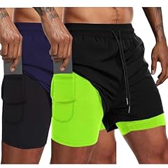 2-pack:black(fluorescent)+navy Blue