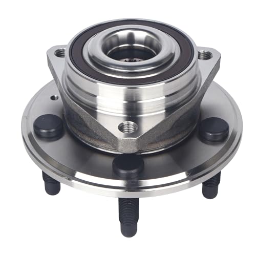 Autoround 513288 Front or Rear Wheel Bearing Hub Assembly Compatible with Chevy Malibu/Impala/Equinox, GMC Terrain, Cadillac CTS/XTS, Buick Regal/Lacrosse, Saab 9-5, 5 Lugs w/ABS