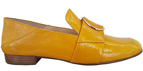 Ballerines HÖGL en cuir noir chaussures plates femme