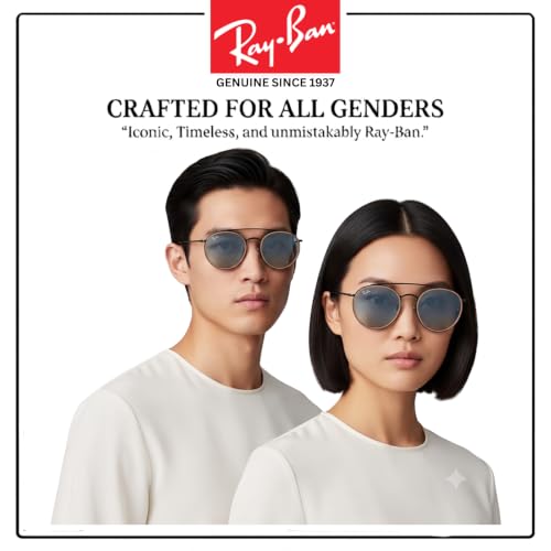 Image of Ray-Ban RB3647N ROUND DOUBLE BRIDGE Sunglasses with Official Eyewear Kit