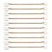 Produktbild VIPMOON 10pcs 3Pin LED-Stecker Dual End mit 15cm langem Kabel LED-Streifen lötfreie DIY-Stecker-Adapter für WS2811 WS2812B SK6812 LED Flexible Streifenlichter