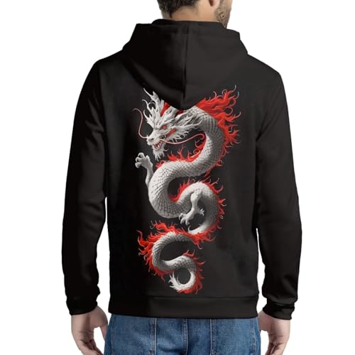 Men's Full-Zip Hoodies Sweatshirt Hoody Drawstring Long Sleeved Pullover Tops 2XS-5XL4