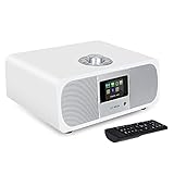 【Altoparlante Bluetooth】- Trasmetti senza fili la tua musica preferita con il Bluetooth incorporato che si accoppia a qualsiasi dispositivo Bluetooth, ascolta la tua musica ovunque senza fili.