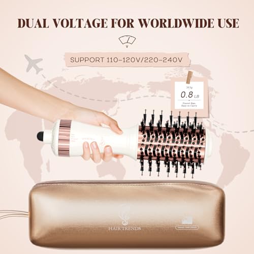 Hair Trends DB004 Travel Blow Dryer Brush In One thumb #1