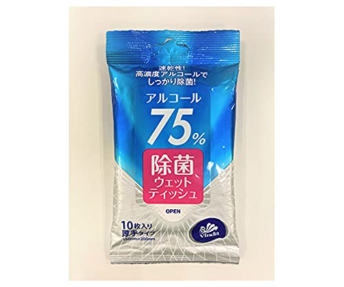 丸紅紙パルプ販売 アルコール75%除菌シート 10枚×90パック入