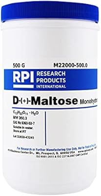 D-()-Maltose Monohydrate, 500 Grams