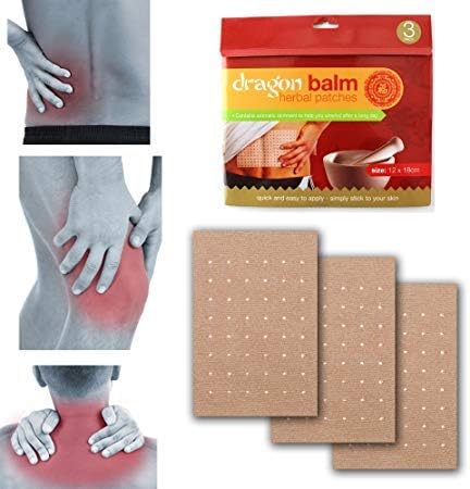 3 Dragon Balm Herbal Patches