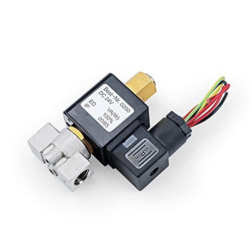 Électrovanne en acier inoxydable SS 304 anti-corrosion DN8
