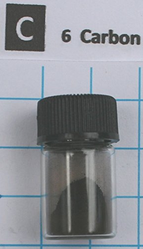 0.2 gram 99.98% C60 Carbon Fullerene Powder in Glass Vial - Free Shipping