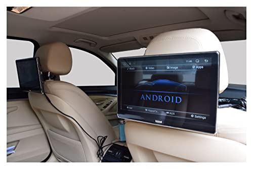TV para reposacabezas de 11,6" con pantalla externa de coche 4+64 3