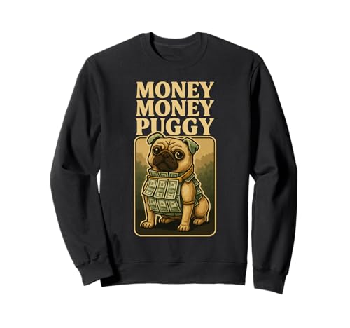 Money Money Puggy - Funny Dog Pug Brainrot �Q�[�~���O�X�����O�~�[�� �g���[�i�[