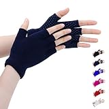 🌸Praktisches Design👏: Diese Damen Fingerlose Handschuhe haben die rutschfeste Gummis auf der Innenseite zum einfachen Greifen der Finger. Sie haben keine Angst mehr, mit einem Mobiltelefon und einer Wasserflasche zu fallen.