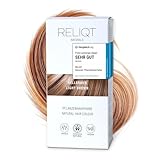 Pflanzenhaarfarbe Pulver Hellbraun 100% natürlich & permanent 100 g – Haarfarbe für gründliche Grauhaarabdeckung & gesunden Glanz – Naturkosmetik Haarfärbemittel zusatzstofffrei