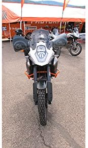 Miniatura 5 de Giant Loop Bushwackers - Protectores de mano de plástico negro para motocicleta, adecuados para motos de cross, bicicletas de calle, bicicletas de