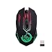 UHURU Wireless Gaming Mouse Rechargeable, Up to 7200 DPI, 6 Programmable Buttons, 7 Color Changeable, 2.4G USB LED RGB Wireless Mouse for Computer, PC, Laptop, MacBook, MMO, Gaming