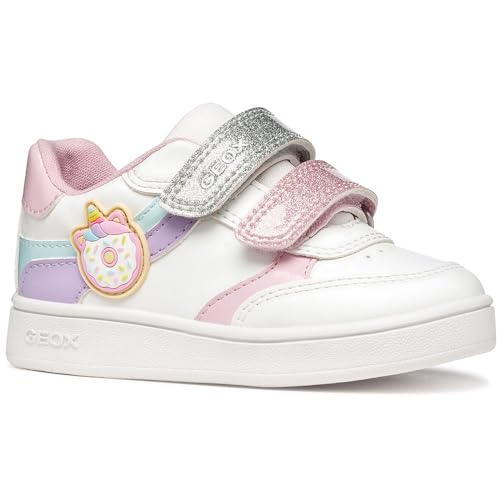 Geox Fille B Eclyper Girl B Basket idéales pour les journées de crèche