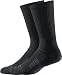Strideline Herren Premium Athletic Socks Sportsocken, Crew-Lang (1 Stück) schwarz, X-Small