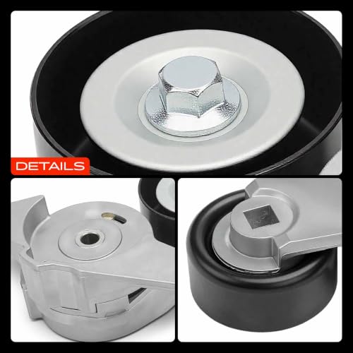 A-Premium Belt Tensioner Assembly with Pulley Compatible with Chevrolet by A-premium - Used condition - Image 9