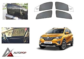 AutoPop Fix Type Car Window SunShades Blinds for Renault Triber